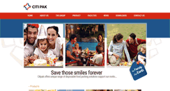Desktop Screenshot of citi-pak.com